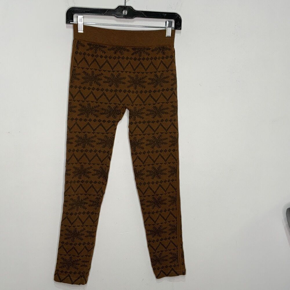 Fit 2 Go Women's Leggings Brown Black Size Large / XL